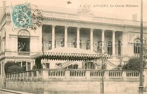 AK / Ansichtskarte Angers Le Cercle Militaire Angers