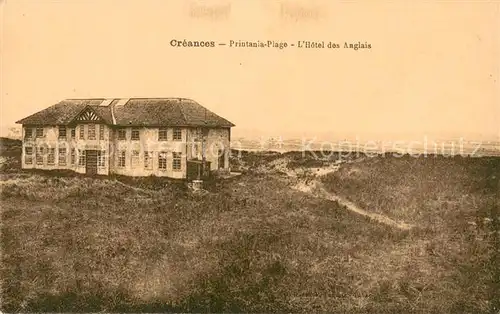 AK / Ansichtskarte Creances Printania Plage LHotel des Anglais Creances