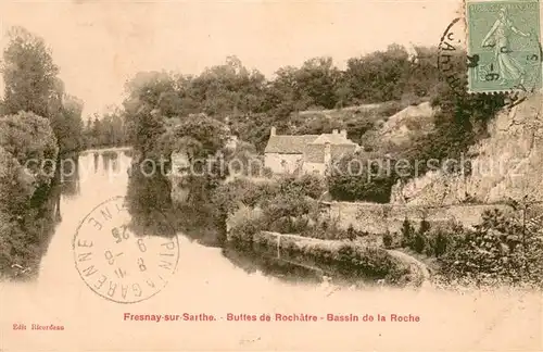 AK / Ansichtskarte Fresnay sur Sarthe Buttes de Rochatre Bassin de la Roche Fresnay sur Sarthe
