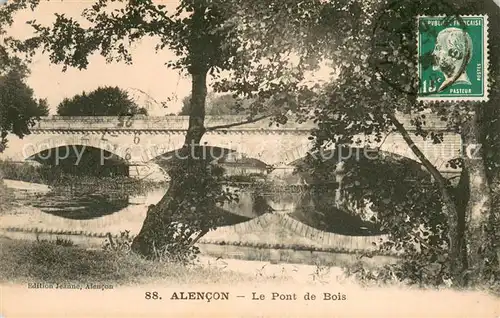 AK / Ansichtskarte Alencon_61 Le Pont de Bois 