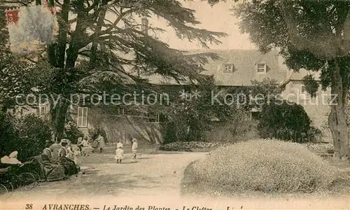 AK / Ansichtskarte Avranches Le Jardin des Plantes La Cloitre Avranches