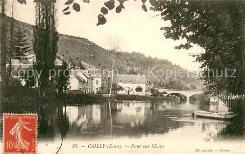 AK / Ansichtskarte Cailly Pont sur l Eure Cailly