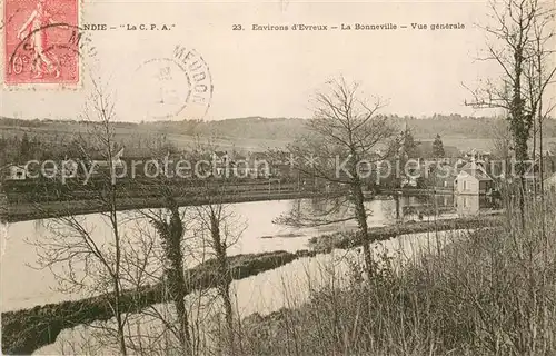 AK / Ansichtskarte Evreux La Bonneville Vue generale Evreux