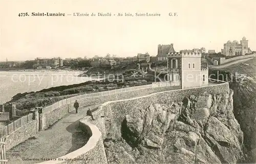 Saint Lunaire Entree du Decolle Au loin Saint Lunaire Saint Lunaire