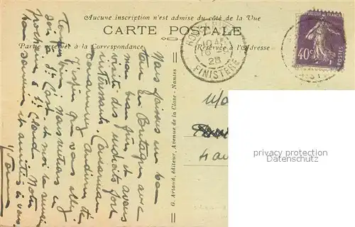 Morgat La Plage Vue d ensemble Morgat