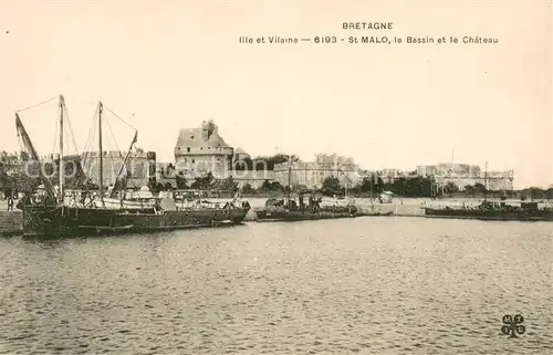 Saint Malo_35 Le Bassin et le Chateau 