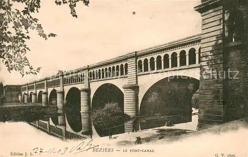 Beziers Le Pont Canal Beziers