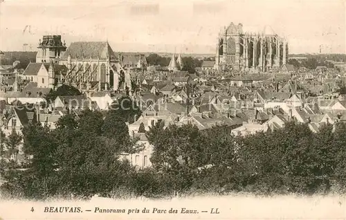 Beauvais_60 Panorama pris du Parc des Eaux 