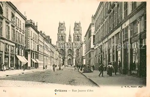 Orleans_Loiret Rue Jeanne d Arc Orleans_Loiret