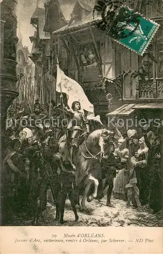 Orleans_Loiret Musee dOrleans Jeanne dArc victorieuse renire a Orleans par Scherrer Orleans_Loiret