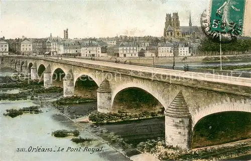 Orleans_Loiret Le Pont Royal Orleans_Loiret