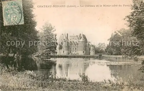 Chateau Renard Le Chateau et le Miroir Cote du Parc Chateau Renard