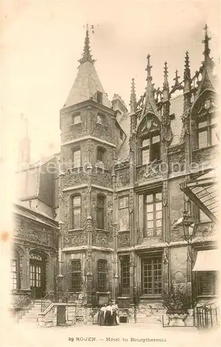 Rouen Hotel du Bourgtherould Rouen