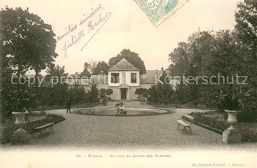 Evreux Un coin du Jardin des Plantes Evreux