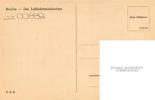 Berlin Luftfahrtministerium Berlin