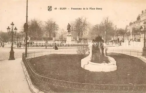 Dijon_21 Panorama de la Place Darcy 