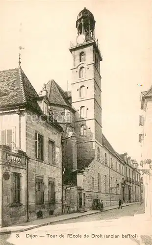 Dijon_21 Tour de l Ecole de Droit ancien beffroi 