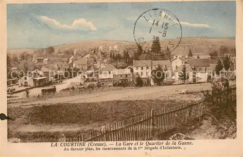 La_Courtine La Gare et le Quartier de la Ganne La_Courtine