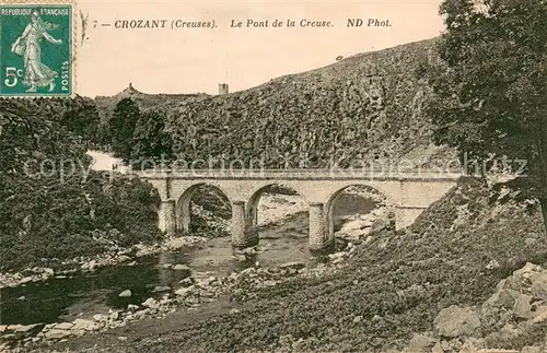 Crozant Le Pont de la Creuse Crozant