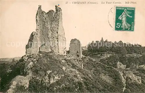 Crozant La Tour Carree Crozant
