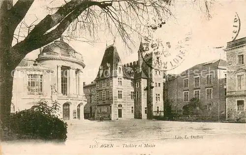 Agen_Lot_et_Garonne Theatre et Musee Agen_Lot_et_Garonne