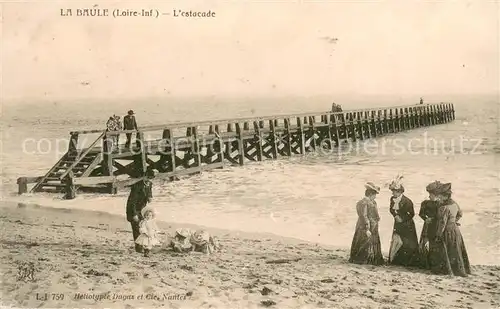 La_Baule_sur_Mer La Plage l Estacade  La_Baule_sur_Mer