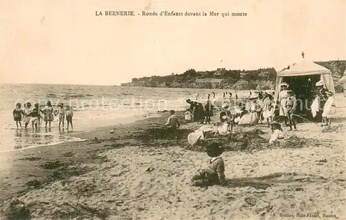 La_Bernerie en Retz Ronde dEnfants devant la Mer qui monte La_Bernerie en Retz