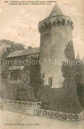 Pornic Chateau de Pornic lEntree et la Tour Pornic