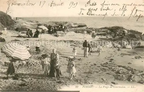 Pornic La Plage de Gourmalon Pornic