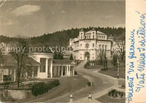 AK / Ansichtskarte Marianske_Lazne Rimsko katolicky kostel Marianske_Lazne