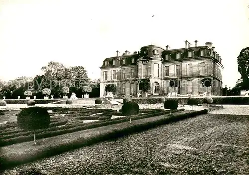 AK / Ansichtskarte Champs sur Marne Chateau XVIIIe siecle facade sur les jardins Champs sur Marne