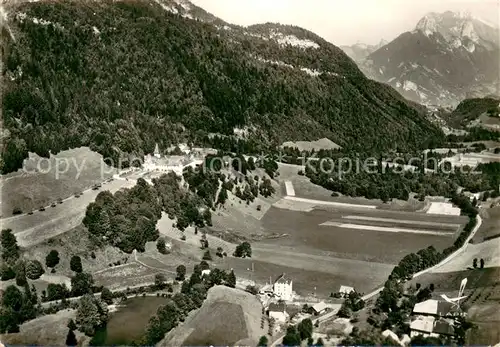 AK / Ansichtskarte Col_de_Tamie Abbaye de Tamie et vue du Vallon vue aerienne Col_de_Tamie
