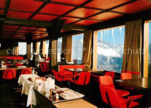 AK / Ansichtskarte Muottas_Muragl Berghotel Restaurant Muottas Muragl