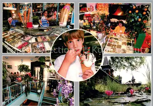 AK / Ansichtskarte Heviz Caffe Rigoletto Eis Salon Seerosenteich Heviz