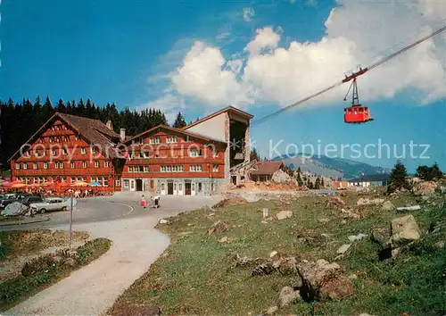 AK / Ansichtskarte Schwaegalp_AR Talstation Schwebebahn Schwaegalp AR