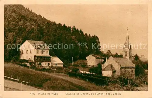 AK / Ansichtskarte Climont Pres Urbeis Eglise Climont