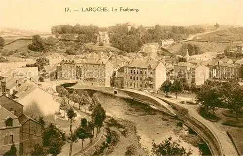 AK / Ansichtskarte Laroche_Belgium Le Faubourg 