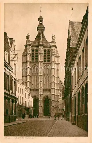 AK / Ansichtskarte Douai_59 St. Peterskirche 