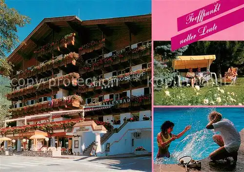 AK / Ansichtskarte Meran_Merano Hotel Strobl Hof St. Leonhard  Meran Merano