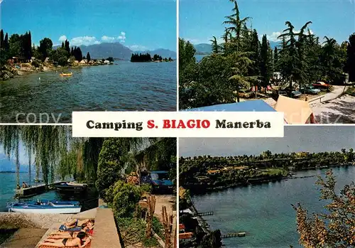AK / Ansichtskarte Manerba_del_Garda Camping S. Biagio Manerba_del_Garda