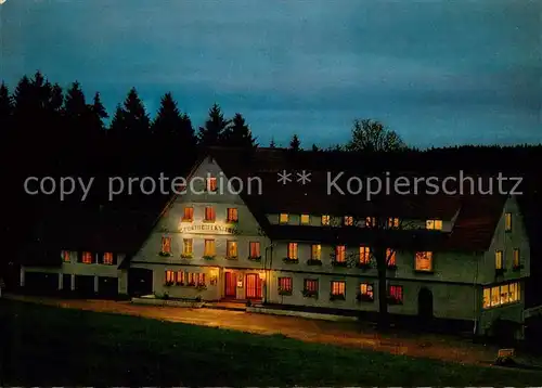 AK / Ansichtskarte Freudenstadt Sporthotel Kniebis im Schwarzwald Nachtaufnahme Freudenstadt