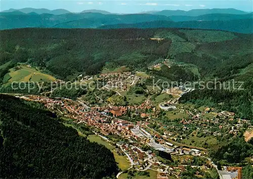 AK / Ansichtskarte Alpirsbach Oberes Kinzigtal Schwarzwald Fliegeraufnahme Alpirsbach