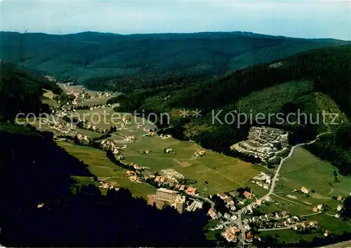 AK / Ansichtskarte Buhlbach_Obertal Luftkurort im Schwarzwald Fliegeraufnahme Buhlbach Obertal