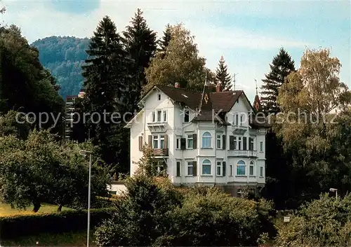 AK / Ansichtskarte Bad_Herrenalb Hotel Pension Bergschloesschen im Schwarzwald Bad_Herrenalb