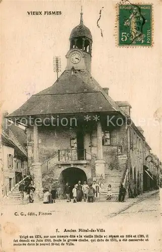 AK / Ansichtskarte Vieux_Fismes Ancien Hotel de Ville 