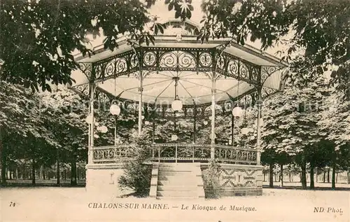 AK / Ansichtskarte Chalons sur Marne Le Kisoque de Musique 
