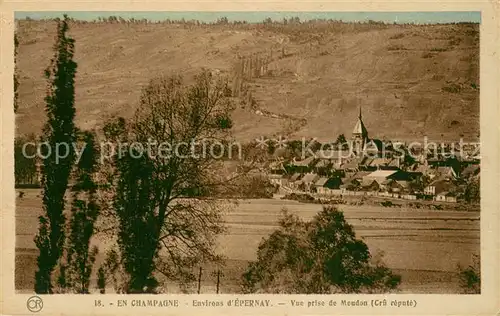 AK / Ansichtskarte Epernay_51 Vue prise de Meudon Cru repute 