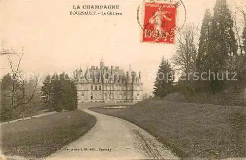 AK / Ansichtskarte Boursault Le Chateau Boursault