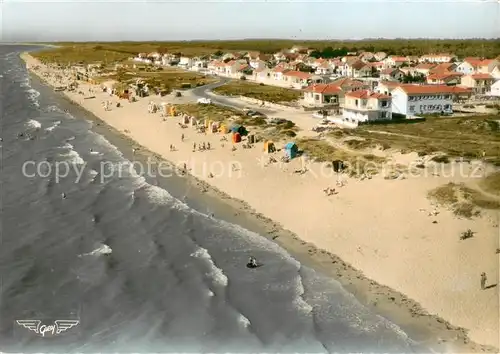AK / Ansichtskarte Notre Dame de Monts Vue generale aerienne de la Plage Notre Dame de Monts