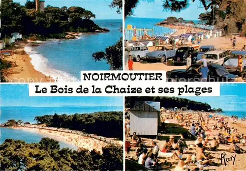 AK / Ansichtskarte Noirmoutier en l_Ile Plage de lAnse Rouge Plage des Dames Bois de la Chaize Plage des Sableaux Noirmoutier en l_Ile